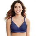 thumbnail image 1 of Hanes SmoothTec® ComfortFlex Fit® Wirefree Bra In The Navy XL Women's, 1 of 2