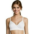 thumbnail image 1 of Hanes SmoothTec® ComfortFlex Fit® Wirefree Bra White L Women's, 1 of 2