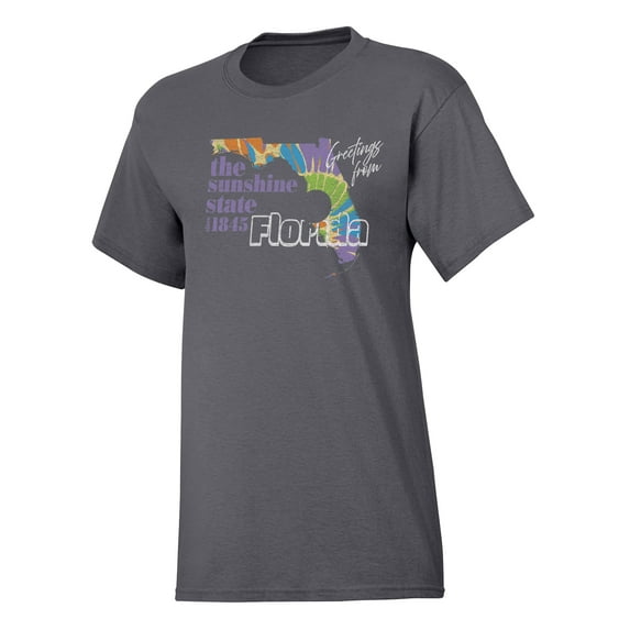 Hanes Souvenir Short Sleeve T-Shirt STATE OF FLORIDA