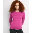 thumbnail image 1 of Hanes Sport Cool DRI Women's Performance Long Sleeve T-Shirt Fresh Berry S, 1 of 5