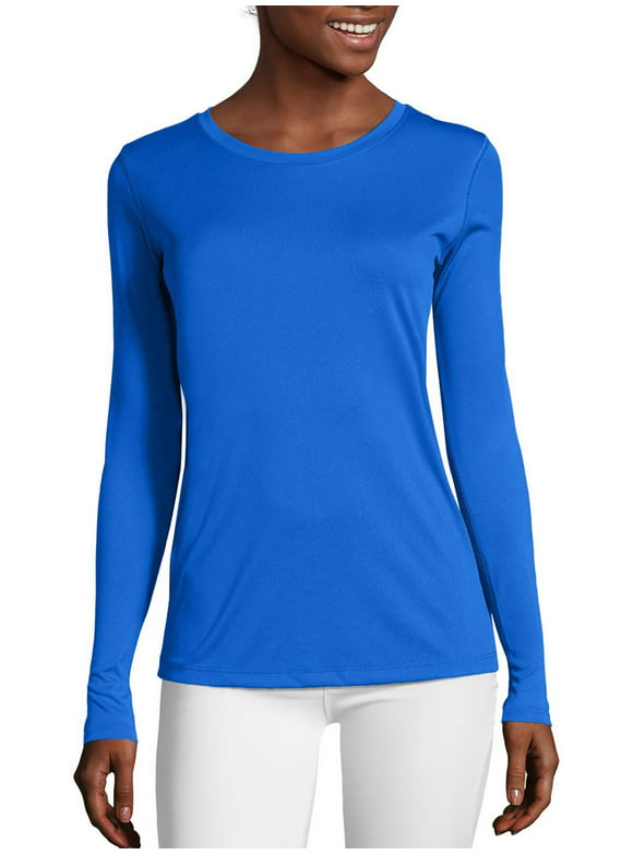 Hanes Sport™ Cool DRI® Women's Performance Long-Sleeve T-Shirt