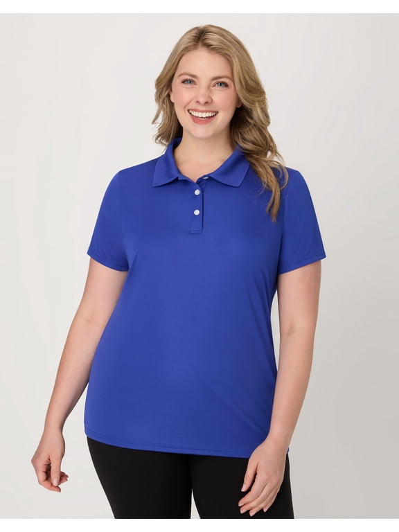 Sport Cool DRI Women's Performance Polo Shirt Deep Royal XL