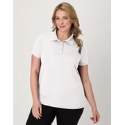 Hanes Sport Cool DRI Women's Performance Polo Shirt White L