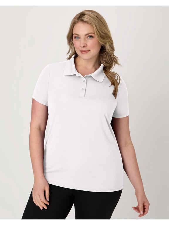 Sport Cool DRI Women's Performance Polo Shirt White L