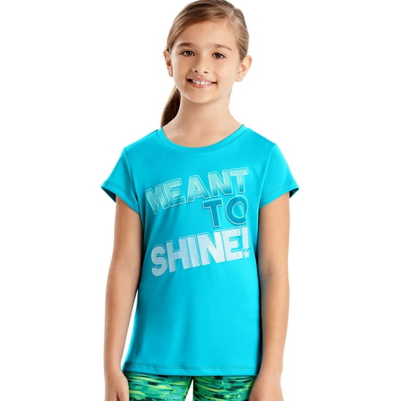 Hanes Sport Graphic Performance Tee (Little Girls and Big Girls)