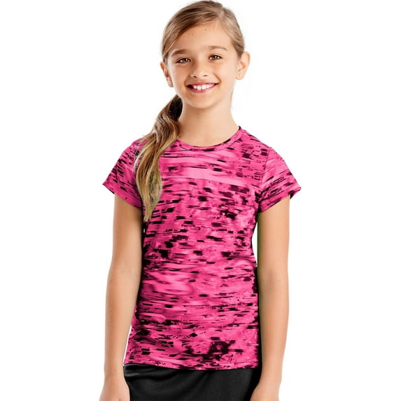 Hanes Sport Graphic Performance Tee (Little Girls and Big Girls)
