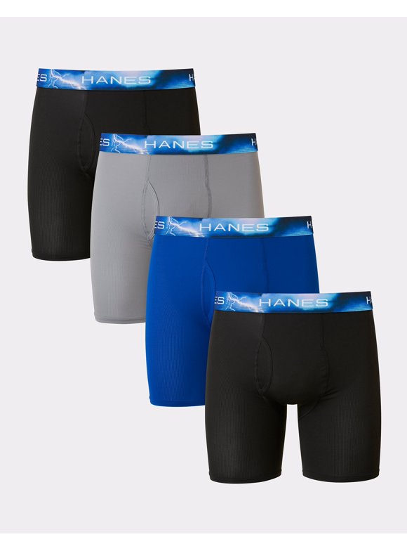 Boxer Lungo Abanderado Advanced X-Temp Uomo, In Cotone Elasticizzato Con Tecnologia Termoregolatrice. Perfetto Per Stare Asciutti E Comodi Tutto Il Giorno.