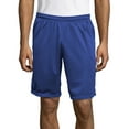 thumbnail image 1 of Hanes Sport Men's Mesh Athletic Shorts with Pockets, 9" Surf The Web L, 1 of 3