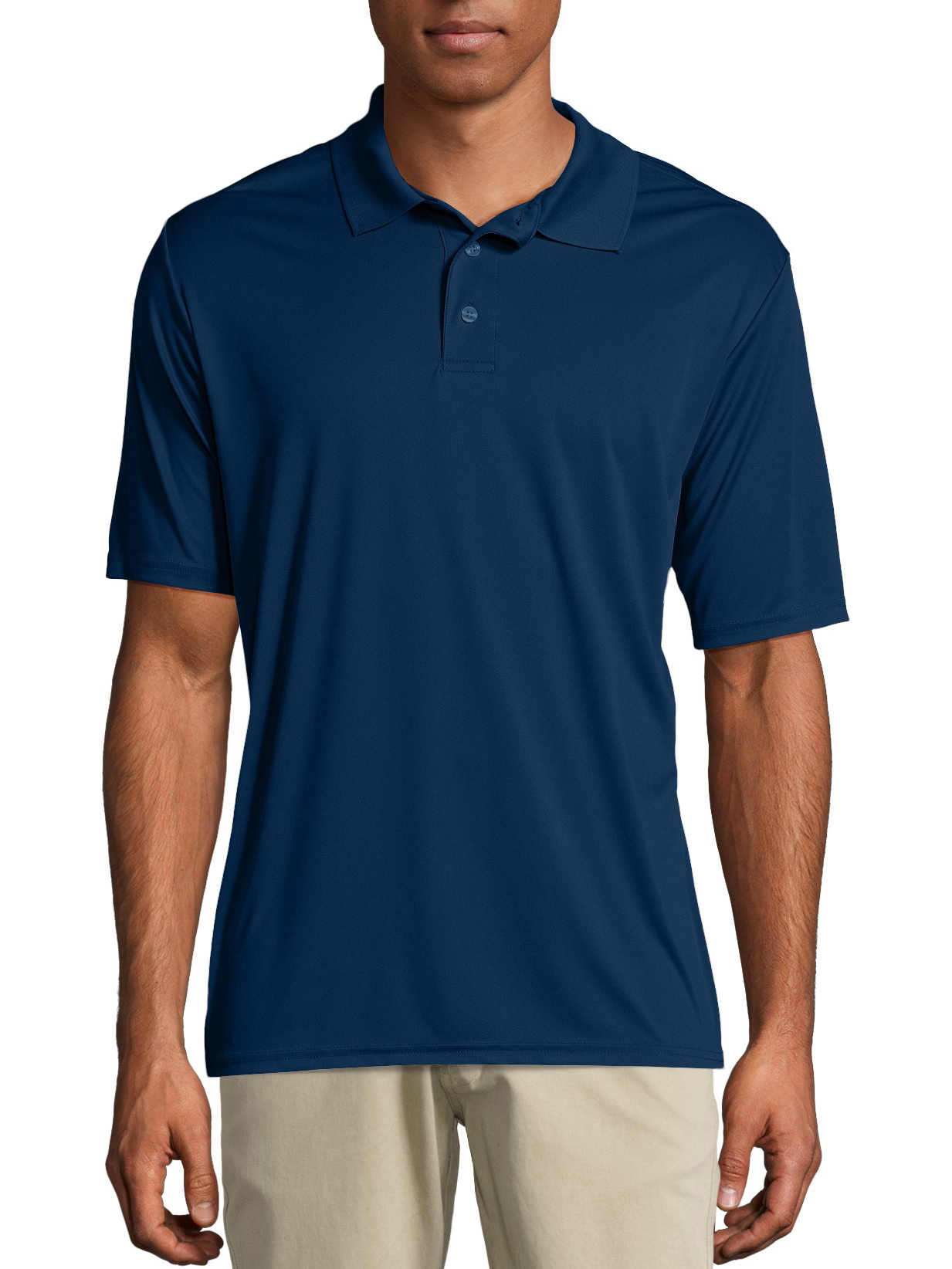 Hanes Sport Men's and Big Men's Cool Dri Performance Polo (40+ UPF), Up to Size 3XL - image 1 of 6