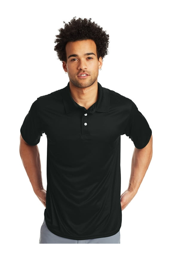 Sport Men's and Big Men's Cool Dri Performance Polo (40+ UPF), Up to Size 3XL