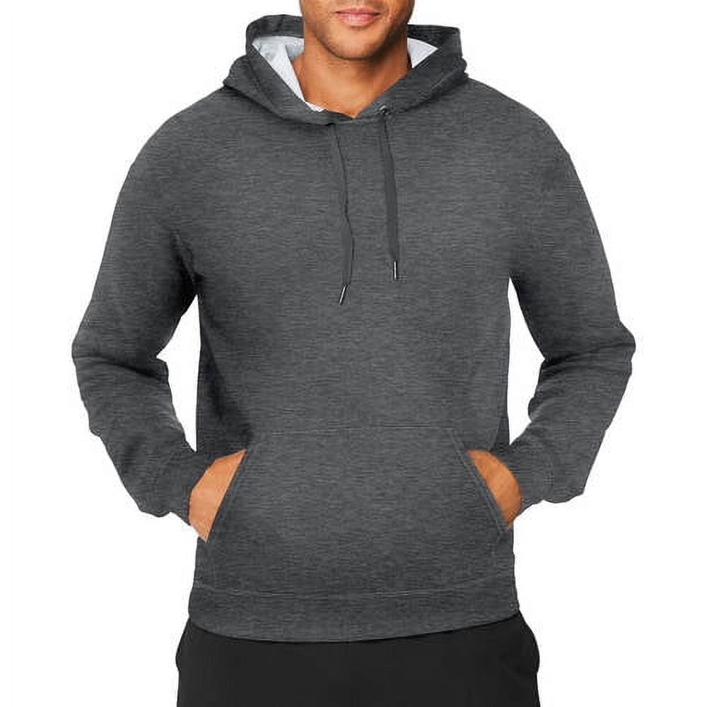 Hanes Sport Men's and Big Men's Performance Fleece Pullover Hoodie, Up