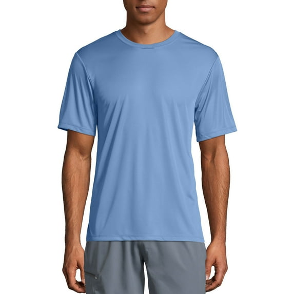 Hanes Sport Men's and Big Men's Short Sleeve Cool Dri Performance Tee (40+ UPF), Up to Size 3XL