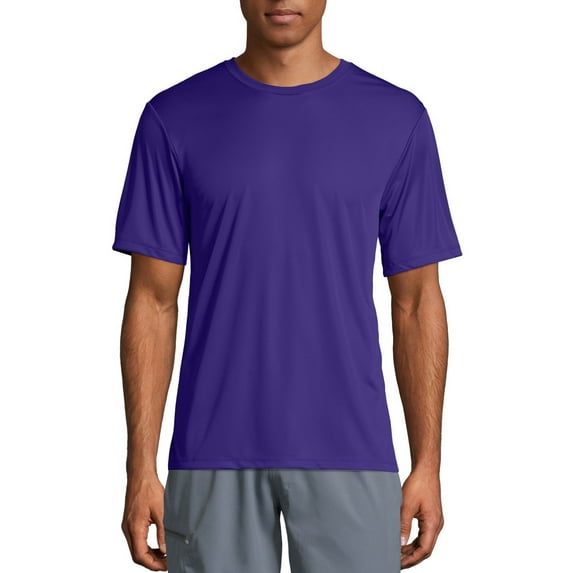 Hanes Sport Men's and Big Men's Short Sleeve Cool Dri Performance Tee (40+ UPF), Up to Size 3XL