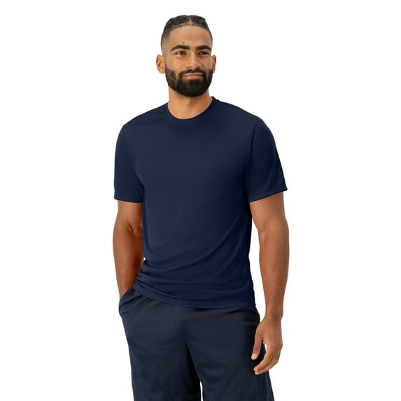 Hanes Sport Cool DRI Men's Performance T-Shirt Navy M