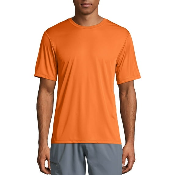 Hanes Sport Men's and Big Men's Short Sleeve Cool Dri Performance Tee (40+ UPF), Up to Size 3XL