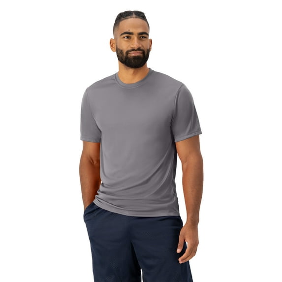 Hanes Sport Cool DRI Men's Performance T-Shirt Graphite L