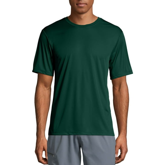 Hanes Sport Men's and Big Men's Short Sleeve Cool Dri Performance Tee (40+ UPF), Up to Size 3XL