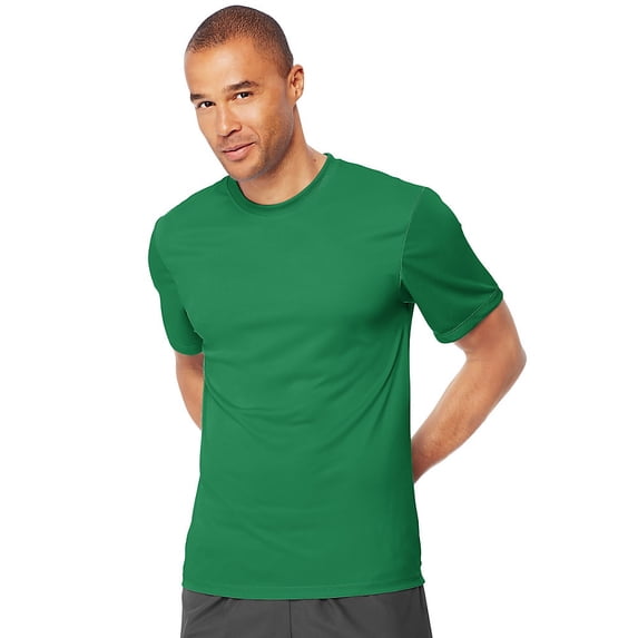 Hanes Sport Men's and Big Men's Short Sleeve Cool Dri Performance Tee (50+ UPF), Up to Size 3XL
