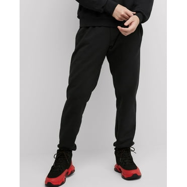 Hanes Sport Ultimate Men's Fleece Joggers, 32" Black L