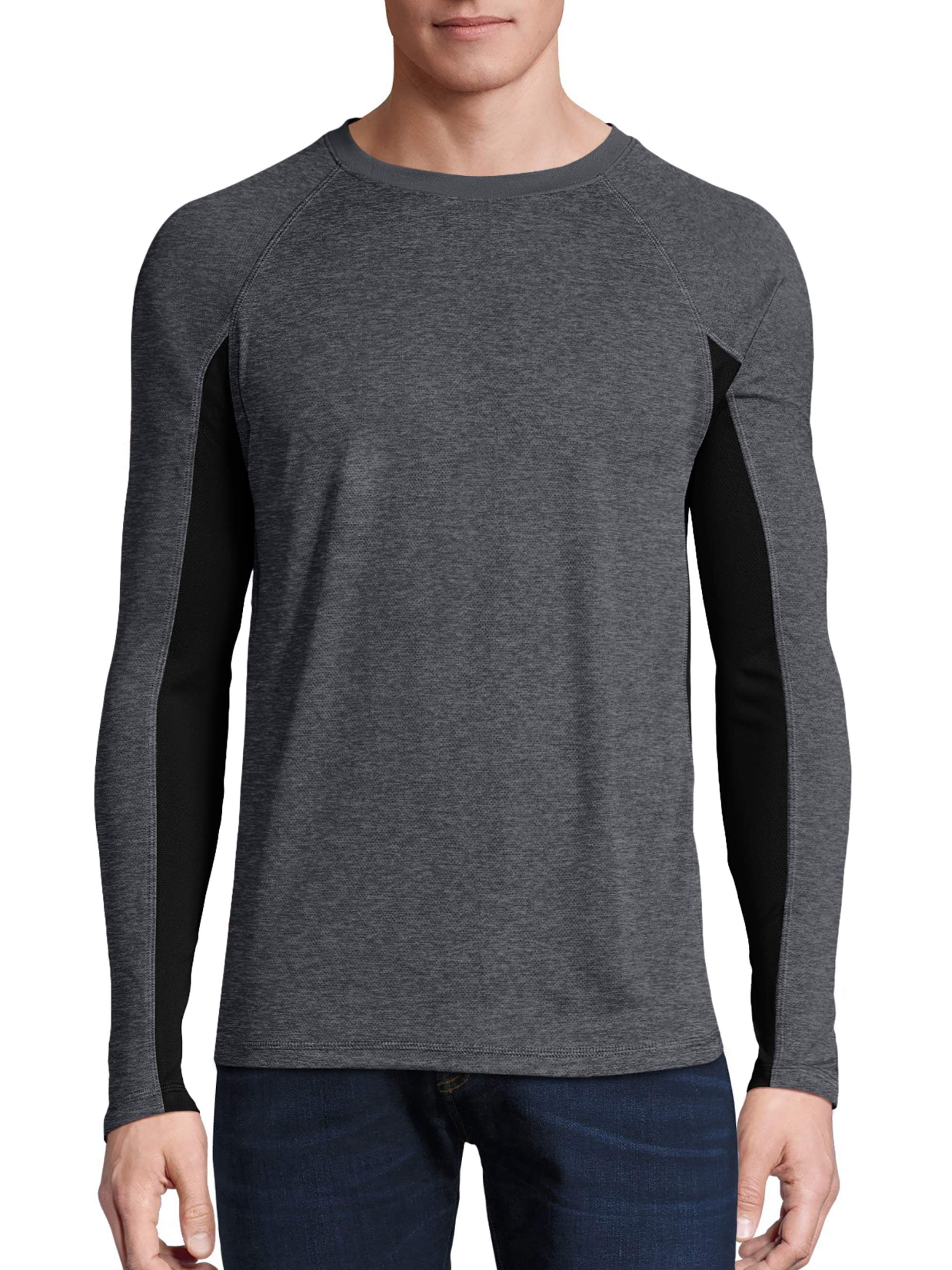 Hanes Men's X-Temp Fresh IQ Performance T-Shirt - Tri-Blend Fabric, Odor Control, UPF 40+ - View #14