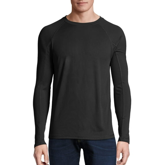 Hanes Sport Men's and Big Men's X-Temp Performance Long Sleeve Training Tee, up to 2XL