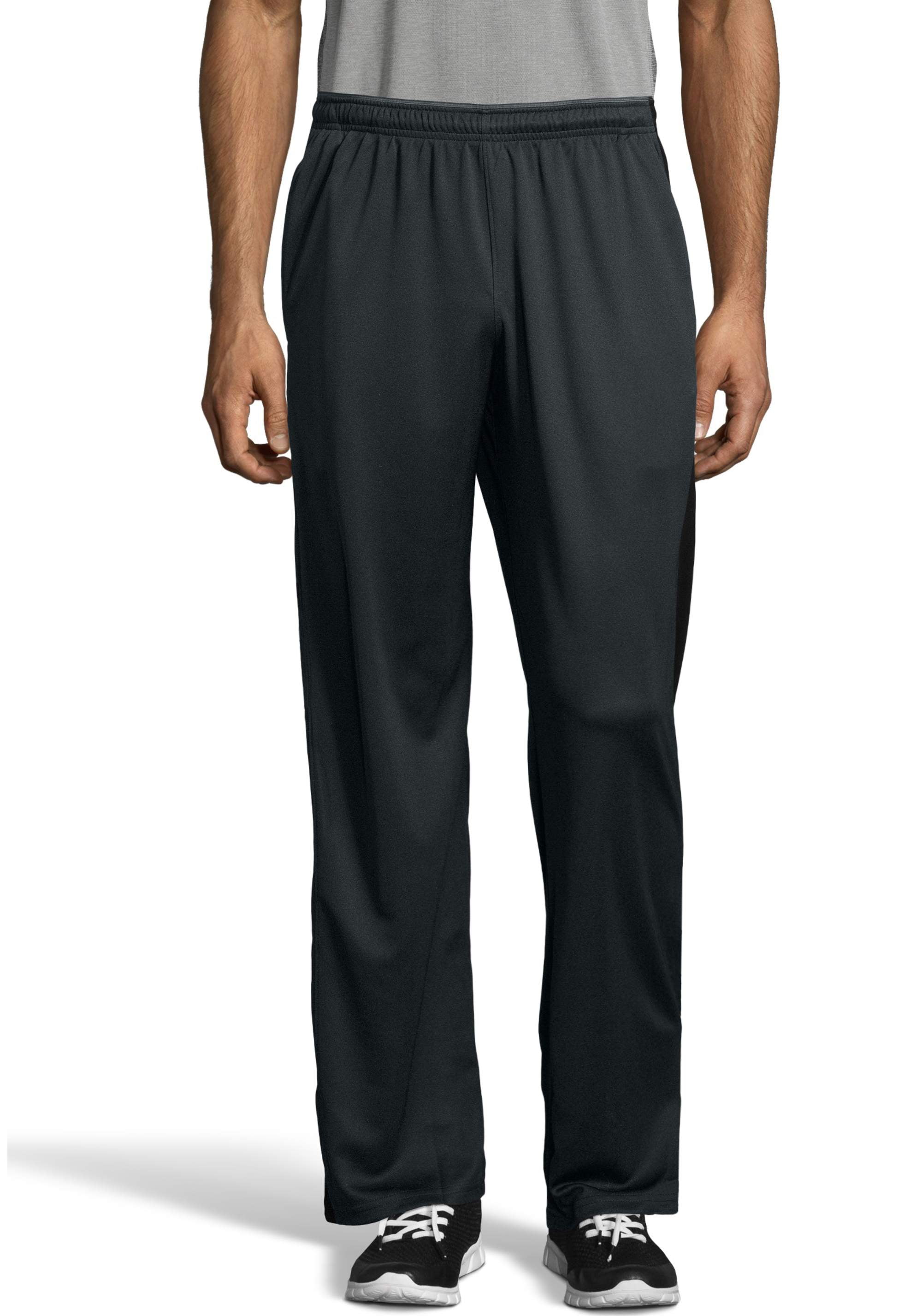Hanes Sport Men's and Big Men's X-Temp Performance Training Pants with  Pockets, up to size 2XL