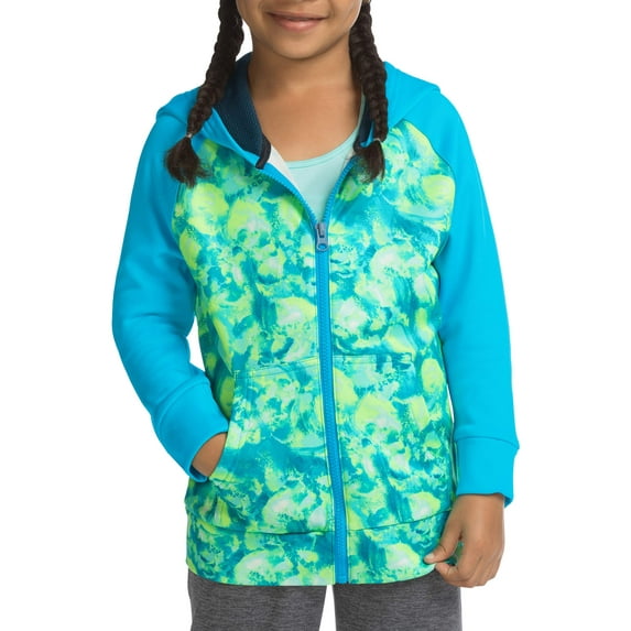 Hanes Sport Tech Fleece Full Zip Hooded Jacket (Little Girls & Big Girls)