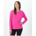 thumbnail image 1 of Hanes Sport Cool DRI Women's Performance Long Sleeve T-Shirt Wow Pink 2XL, 1 of 7