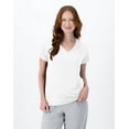 thumbnail image 1 of Hanes Sport Cool DRI Women's Performance V-Neck T-Shirt White S, 1 of 6