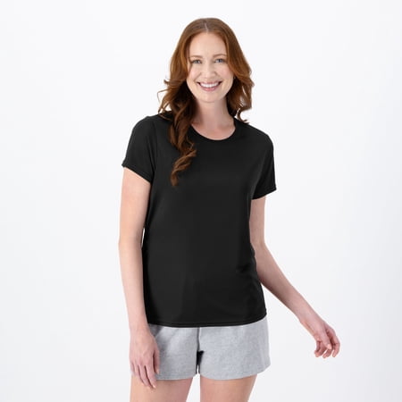 Hanes Sport Cool DRI Women’s Performance T-Shirt Black XL