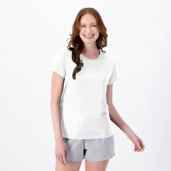 Hanes Sport Cool DRI Women’s Performance T-Shirt White L