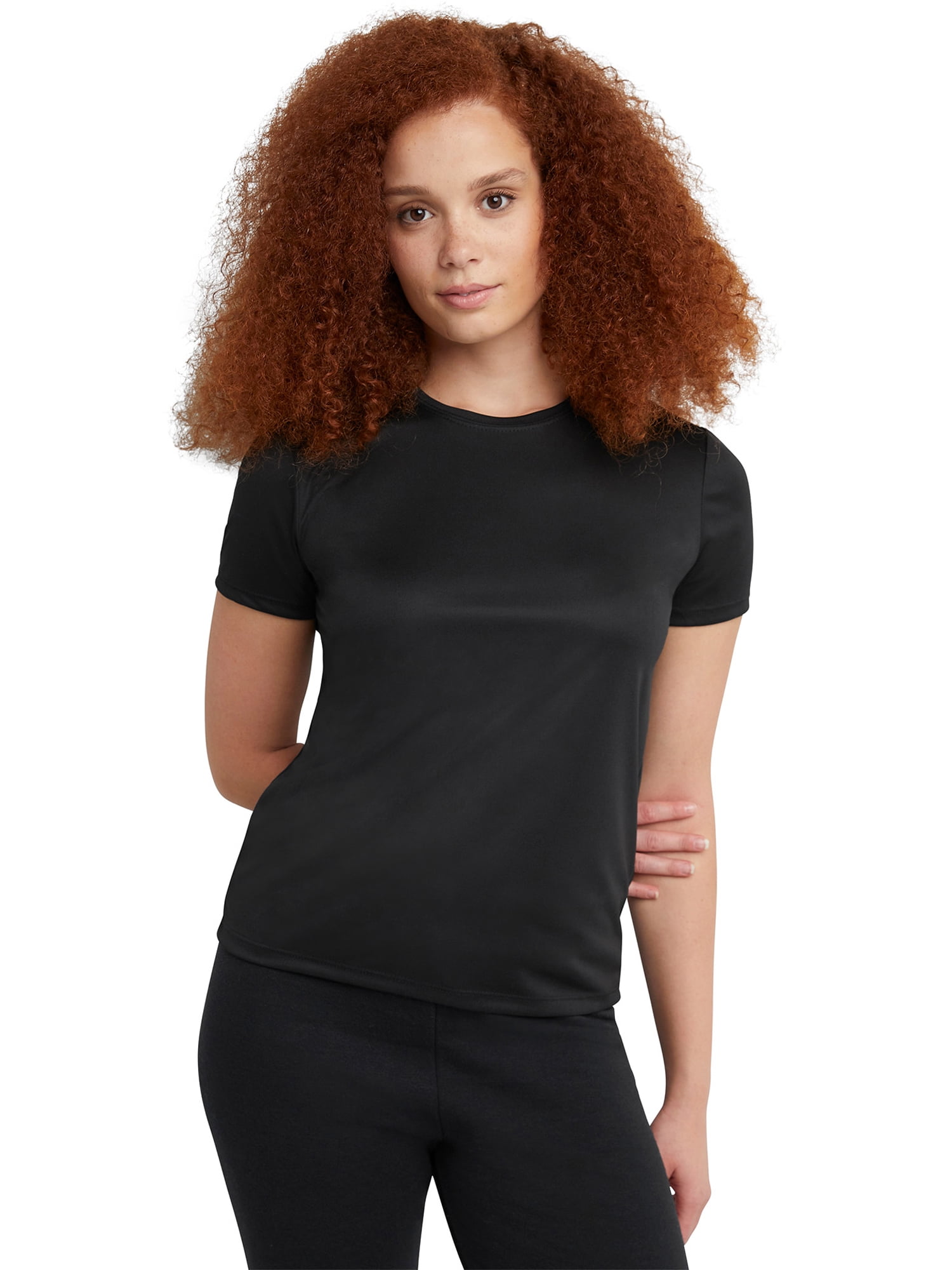hanes dri fit women's shirts