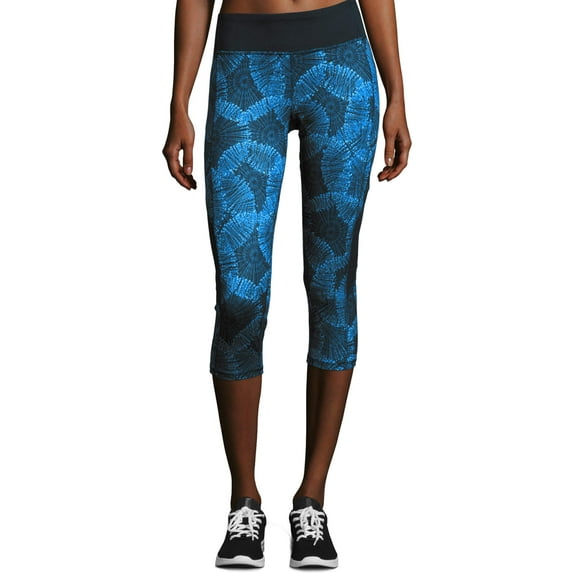 Hanes Sport Women's Performance Color Blocked Capri Leggings