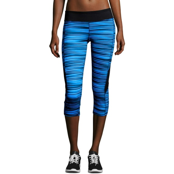 Hanes Sport Women's Performance Color Blocked Capri Leggings