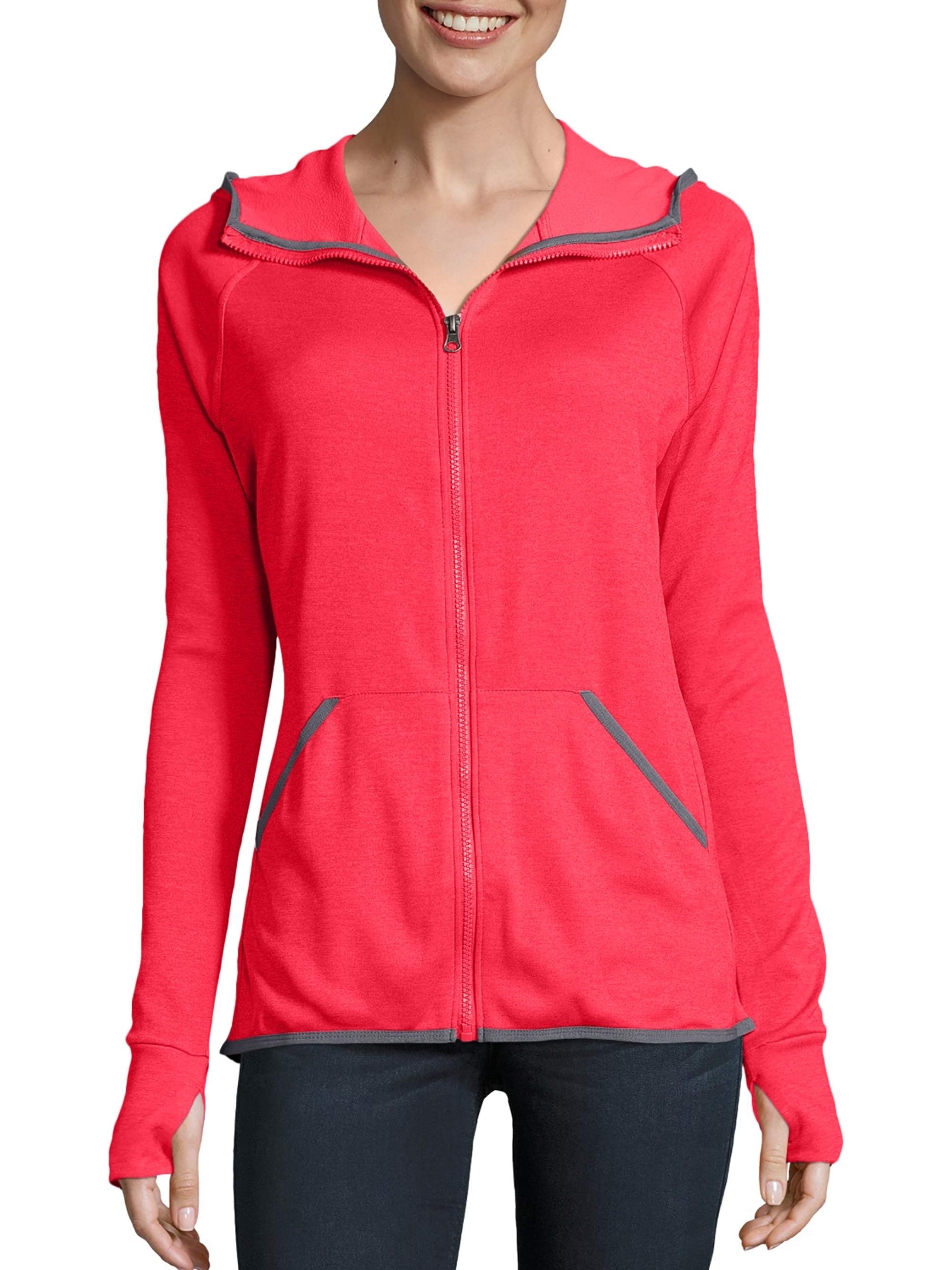 Hanes sport women's performance fleece full zip clearance hoodie