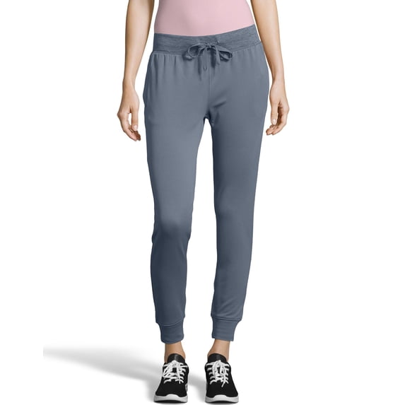 Hanes Sport Women's Performance Fleece Joggers Dada Grey/Dada Grey Heather XL