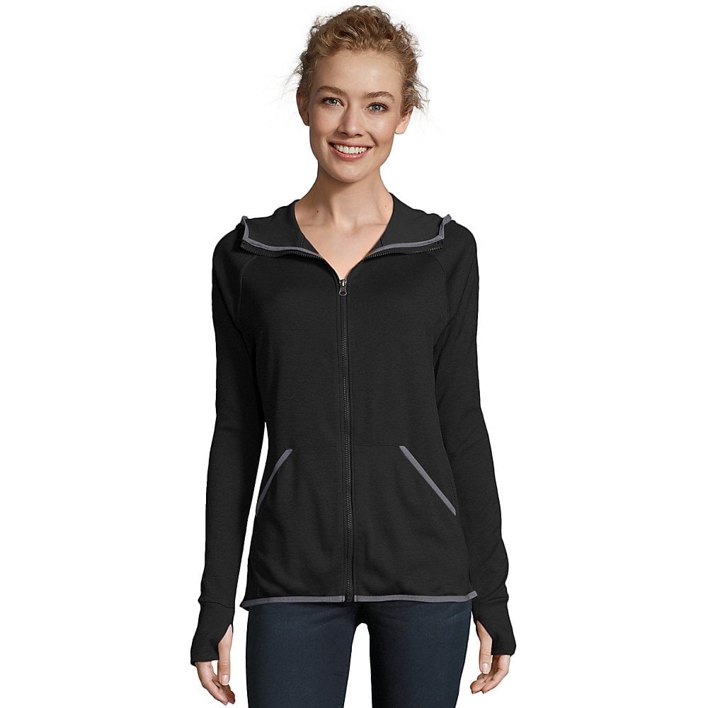 Hanes Sport Women s Performance Fleece Zip Up Hoodie O4873