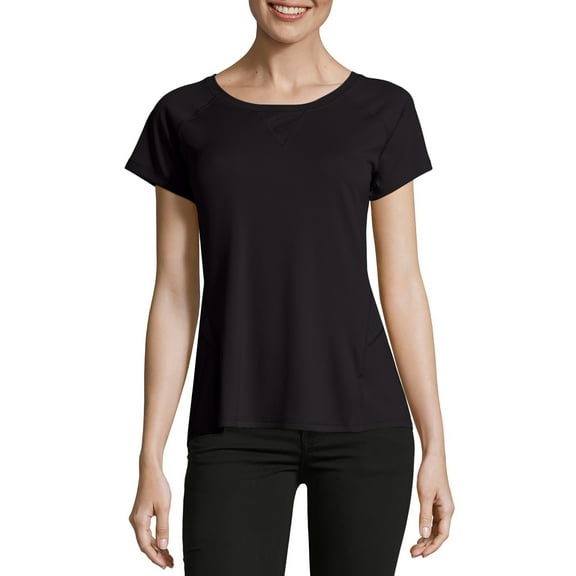 Hanes Sport Women's Performance Tee with Mesh Insets