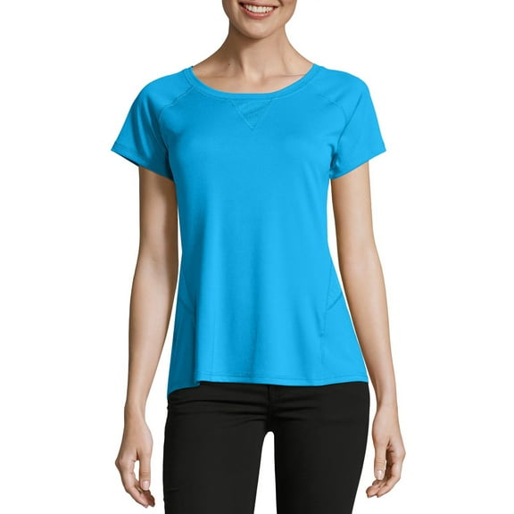 Hanes Sport Women's Performance Tee with Mesh Insets