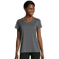 thumbnail image 1 of Hanes Sport Women's Performance V-Neck T-Shirt, Sizes S-XXL, 1 of 3