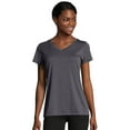 thumbnail image 1 of Hanes Sport Women's Performance V-Neck T-Shirt, Sizes S-XXL, 1 of 3