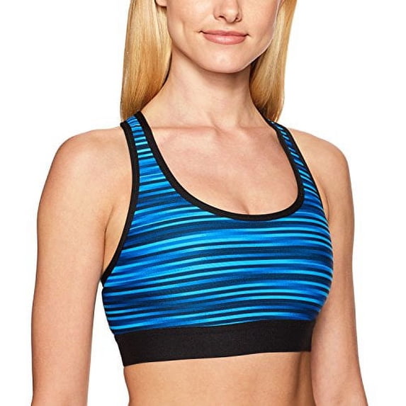 Hanes Sport Women's Racerback Compression Sports Bra
