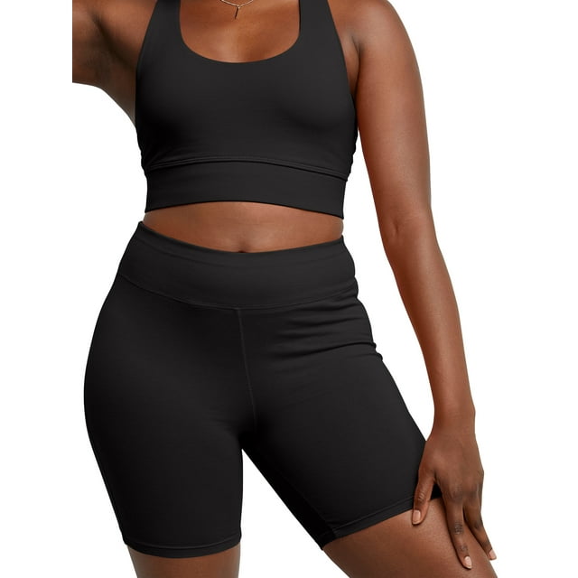 hanes jersey bike shorts