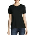 thumbnail image 1 of Hanes Sport Womens Cool DRI Performance V-Neck Tee, 1 of 5