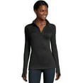 thumbnail image 1 of Hanes Sport Womens Quarter Zip Pullover, 1 of 3