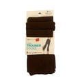 thumbnail image 1 of Hanes Style Essentials Ladies 3 Pair Trouser Socks, Java, Shoe Size 5-9, 1 of 2