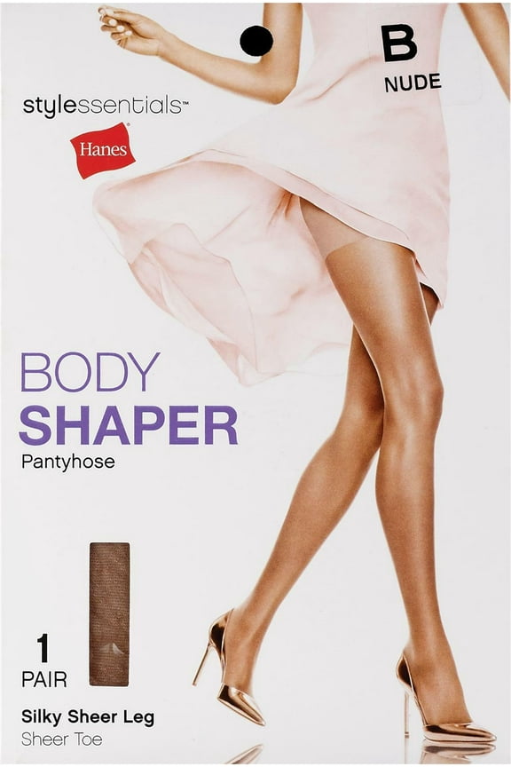 Stylessentials Body Shaper Pantyhose Nude Silky Sheer Leg Size Q