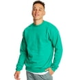 thumbnail image 1 of Hanes Sweatshirt Comfort Blend Eco Smart Crew Long Sleeve Crewneck Fleece Knit, 1 of 4