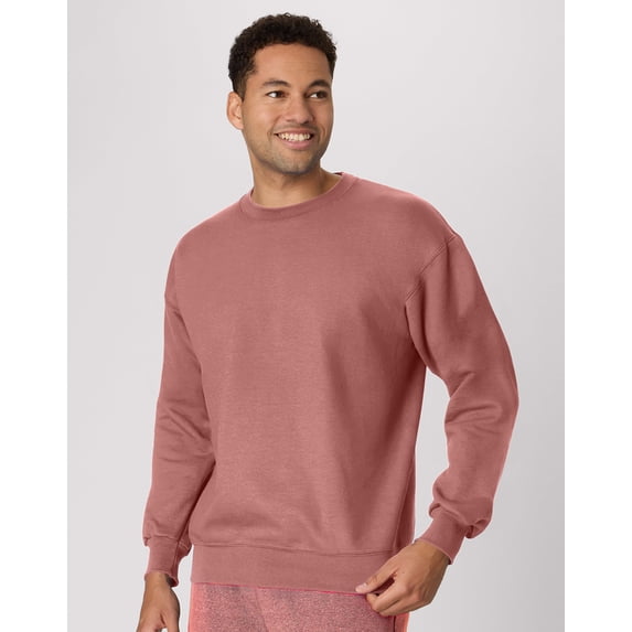 Hanes Sweatshirt, Heavyweight Fleece Sweatshirt, Crewneck Pullover for Men
