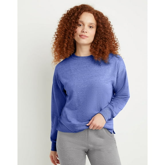 Hanes Sweatshirt Originals French Terry Crewneck Women Relaxed Fit Fleece XS-2XL